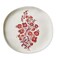 Jasmine Melamine Salad Plate - Multicolor Dining Plates, Dishwasher Safe, 8" x 7.5" x 0.5" - Everyday Use